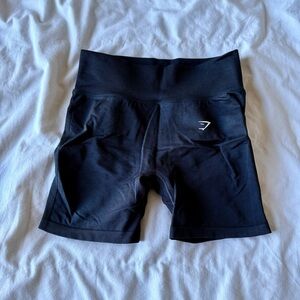 Gymshark Lift Seamless Shorts - Black/Black Marl